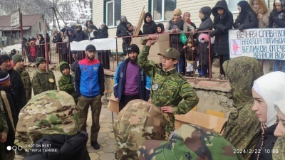 Накануне в Нахадинской СОШ им. Р. Анварова прошла  военно-спортивная игра 