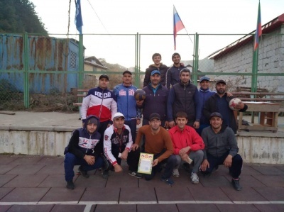 Команда школы им. М. Курбаналиева – чемпион -2018г. по волейболу
