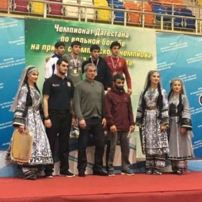 В Каспийске завершился чемпионат Дагестана по вольной борьбе
