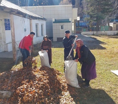В МО «Бежтинский участок» провели мероприятия по санитарной очистке и благоустройству территорий