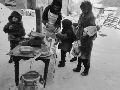 К акции "Блокадный хлеб" присоединились и воспитанники Бежтинского детского ясли-сада №1
