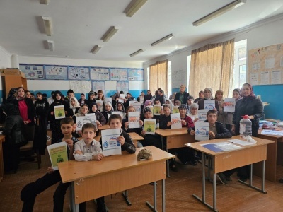В Хашархотинской СОШ дан старт проекту "Чистая страна"!