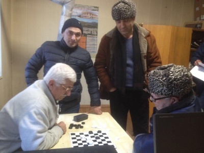 Состоялся турнир по русским шашкам