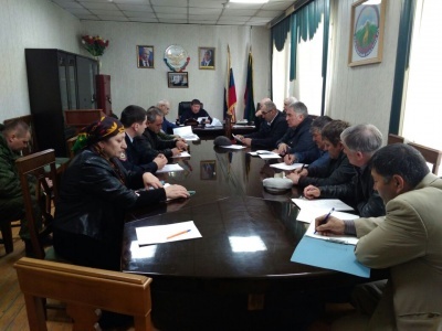 Очередное заседание антитеррористической комиссии состоялось в Бежтинском участке
