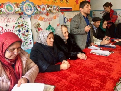 Тематическое занятие, посвященное 25-летию Конституции РФ и избирательной системы провели в Бежтинской школе