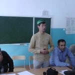 Встреча аппарата АТК МО «Бежтинский участок» в образовательном учреждении МКОУ «Хашархотинская СОШ» по противодействию экстремизму и терроризму.
