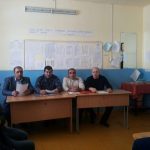Встреча Зам. главы Администрации МО «Бежтинский участок» по общественной безопасности и сотрудника пункта полиции с коллективом учителей и учащихся МКОУ «Нахадинская СОШ», «Гарбутлинская СОШ»