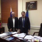 Встреча специалиста по молодежной политике, спорту и туризму Администрации МО «Бежтинский участок» с Министром по делам молодежи РД и Министром по туризму и народным художественным промыслам РД