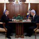 Рабочая встреча Президента РФ с главой Республики Дагестан Владимиром Васильевым