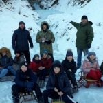 Проведено спортивное мероприятие по санному спорту.