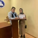 Ученица Бежтинской СОШ Хадижа Анжоева успешно выступила на Республиканской олимпиале среди школьников