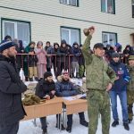 в МКОУ «Нахадинская СОШ» прошла военно – спортивная игра «А ну – ка, парни!»