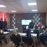 Военно-патриотическое мероприятие с учащимися  6-9 классов