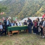Яркие кадры: торжественное открытие спортивного зала в селении Гарбутль