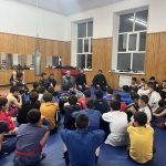В спортивном комплекса им. Р. Алигаджиева состоялось мероприятие с тренерским составом и воспитанниками ДЮСШ им. М. Курбаналиева