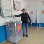 Участники специальной военной операции голосуют на выборах Президента