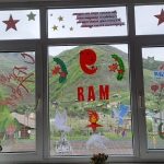 Акцию «Окна Победы» поддержала Хашархотинская СОШ им. Р. Иманова