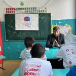 Председатель собрания депутатов Бежтинского участка Сулейман Джабуев провёл встречу с активистами Движения Первых