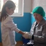 Участковая служба ЦРБ Бежтинского участка провела пробы Манту в школах и детских садах